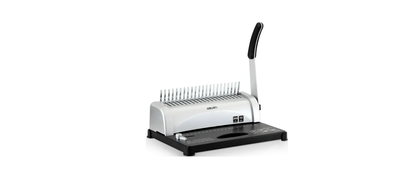 Deli 3870 Comb Binding Machine User Manual