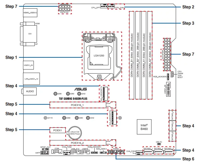 ASUS B46M-Plus TUF Gaming Motherboard - fig4