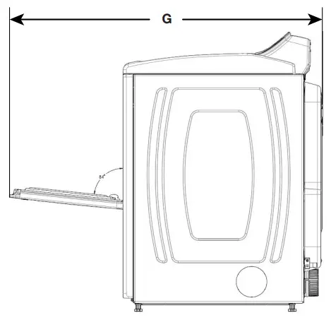 Whirlpool WED7120HW Smart Capable Front Load ElectricGas Dryer -FIg 3