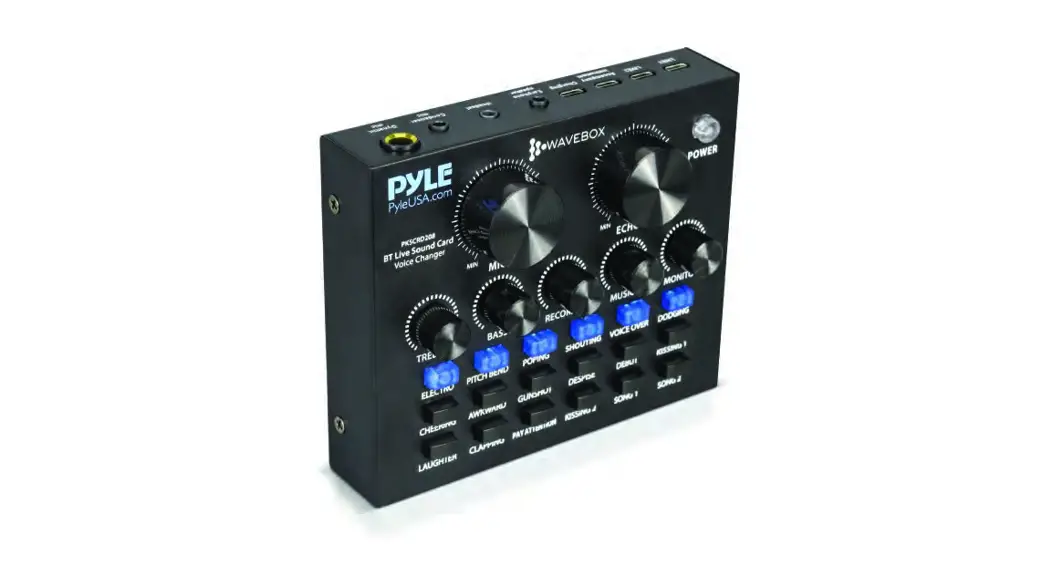 Pyle Pkscrd208 Compact Live Sound Card User Manual