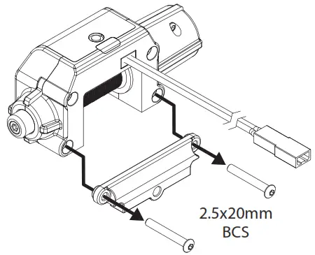 TRAXXAS Front Bumper Winch Fairlead - Discard these screws