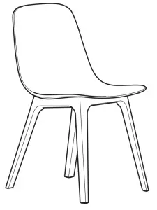 IKEA ODGER Chair