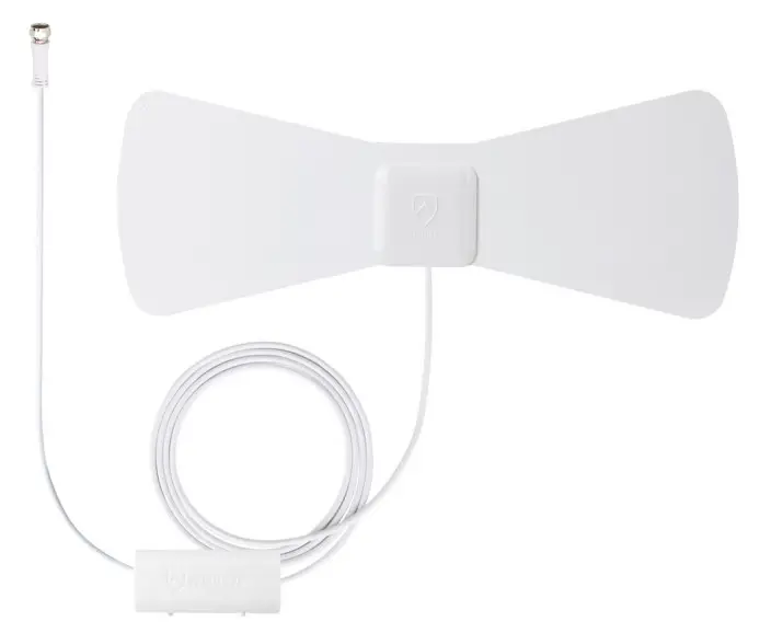 ANTOP AT 105B Paper Thin Smartpass Amplified Indoor HDTV Antenna-