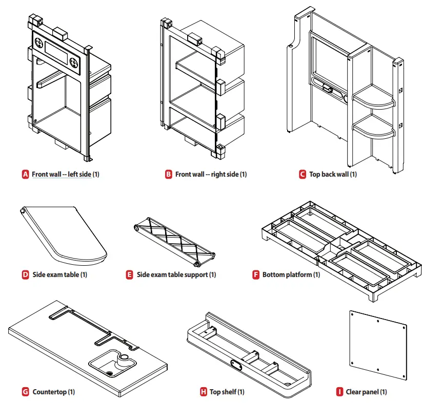 little tikes 654046M My First Pet Checkup Set - BEFORE you begin assembly
