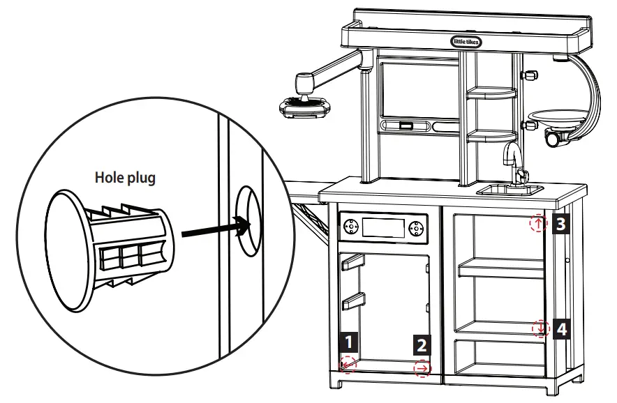 little tikes 654046M My First Pet Checkup Set - Plug it up!