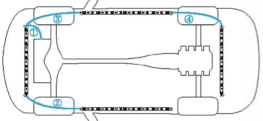 Govee H6186 RGB Car Underglow LED Lights FIG 1
