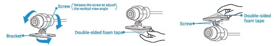 VSYSTO B6 Motorcycle Dash Cam - Cameras 2