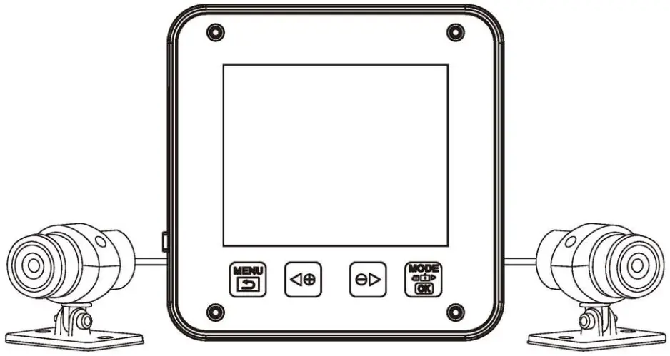 VSYSTO B6 Motorcycle Dash Cam - Cover