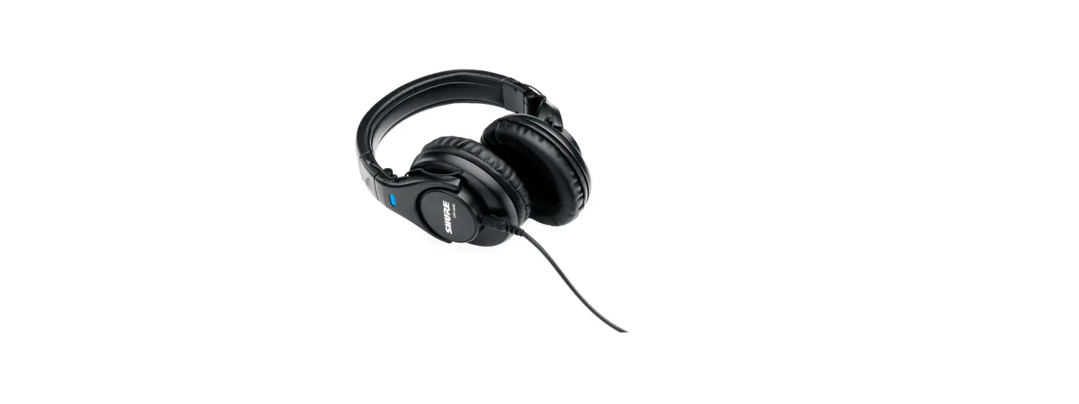Shure Srh440a Closed Back Over Ear Studio Headphone User Guide