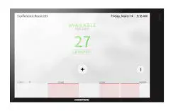 Crestron 7 In Wall Mount Touch Screen User Manual