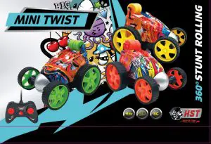 HST 777-4 Mini RC Flipping Tumbling Remote Control Race Car - fig 2