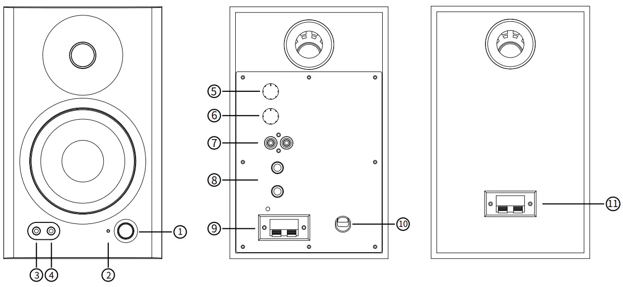 EDIFIER MR4 Studio Monitor Speaker - operation