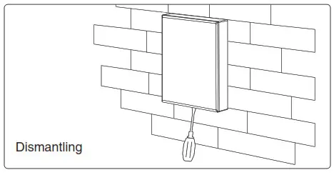 MiBOXER B8 8-Zone Panel Remote- Dismantling