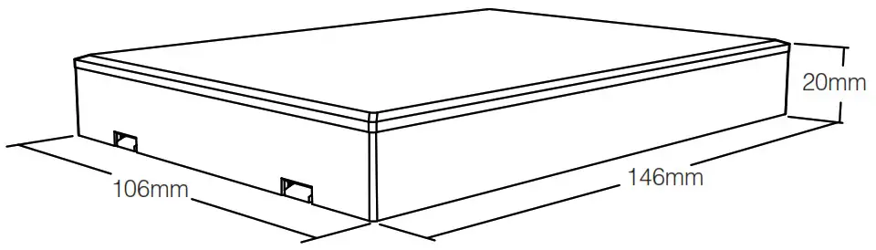 MiBOXER B8 8-Zone Panel Remote