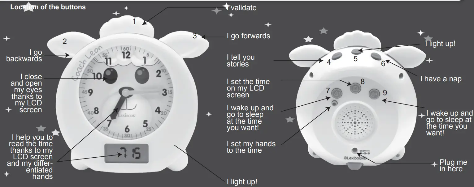 LEXIBOOK RLT101EN Coach LEON-fig2