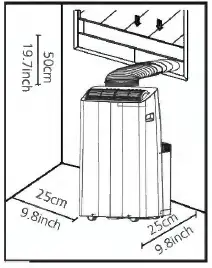 Whynter ARC-1230WNH NEX Inverter Dual Hose Portable Air Conditioner-3