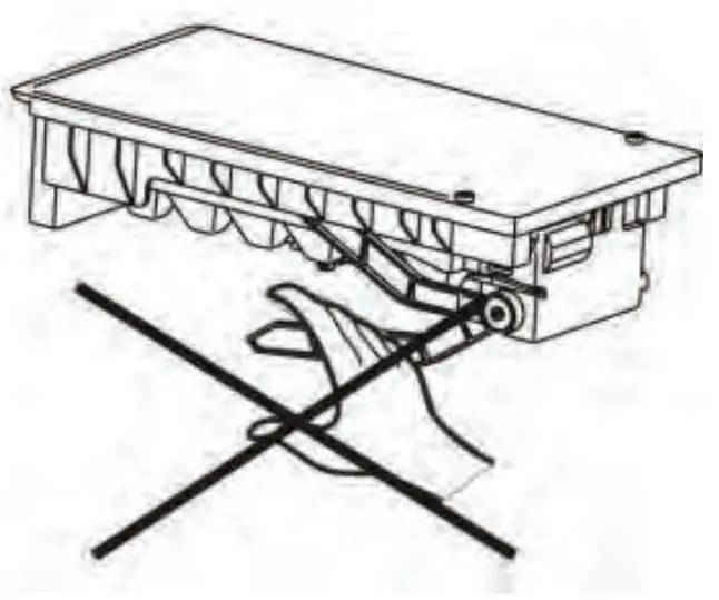 Hisense RQ22N6ASD 215 Cuft 4-Door Refrigerator - break