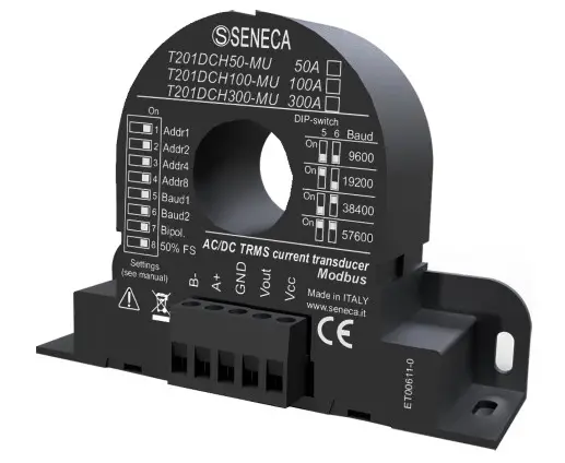 SENECA T201DCH50-MU AC DC True RMS or DC Bipolar Current