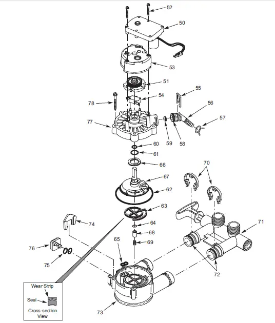 Valve Assembly Exploded View