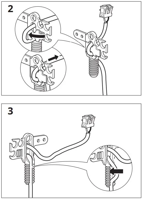IKEA HEKTAR Pendant Lamp Instruction Manual - Installation 2,3