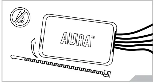 OPT7 Aura Double Row Motorcycle Multi-Color LED - STEP 2