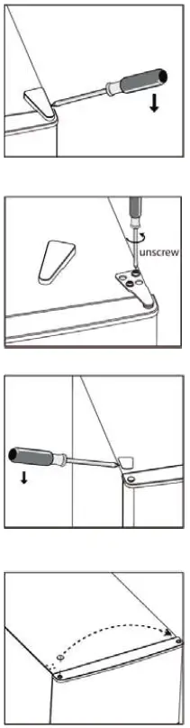 Haier HRF241VW Refrigerator 2