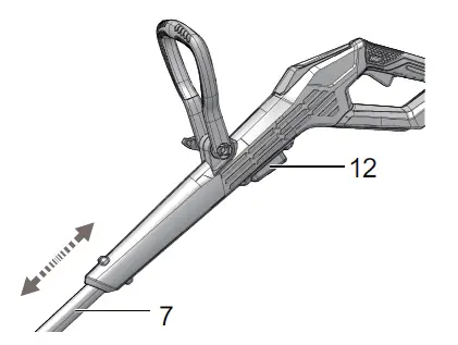 greenworks STG307 24V 12 Inch String Trimmer fig 12