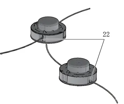 greenworks STG307 24V 12 Inch String Trimmer fig 21