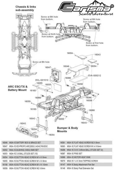 Carisma MSA 1E Adventure Subaru Brat RTR Micro Scale Truck - fig8