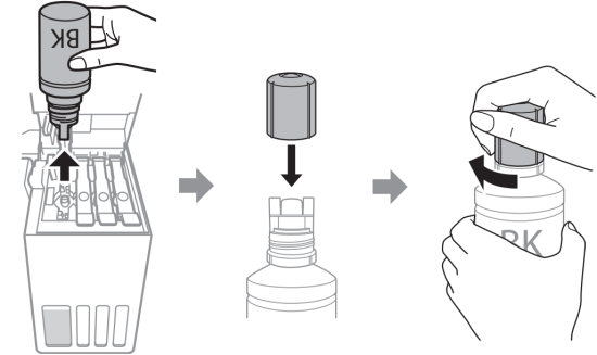 ET-3830 - Fill ink tanks 5
