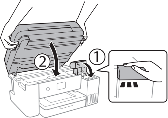ET-3830 - Fill ink tanks 8