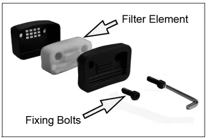 AIRMASTER 18 150L Belt Driven Air Compressor - AIR FILTER