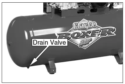 AIRMASTER 18 150L Belt Driven Air Compressor - RESERVOIR