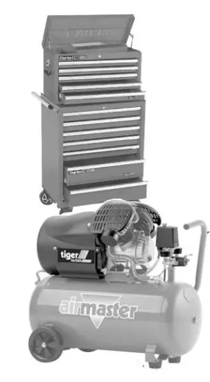 AIRMASTER 18 150L Belt Driven Air Compressor - Water pumps