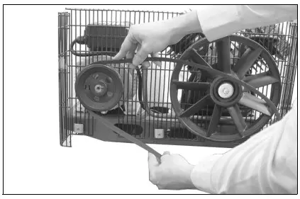 AIRMASTER 18 150L Belt Driven Air Compressor - belt