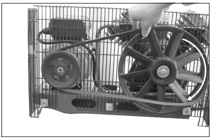 AIRMASTER 18 150L Belt Driven Air Compressor - drive belt