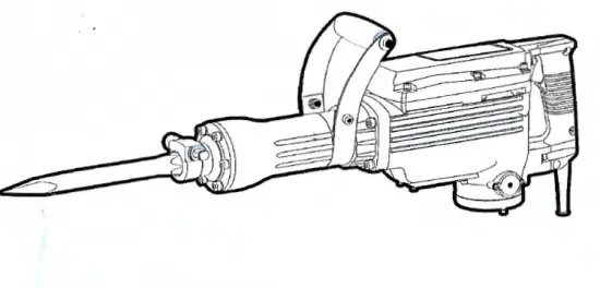 TOOLMAN-DB5107-Demolition-Hammer