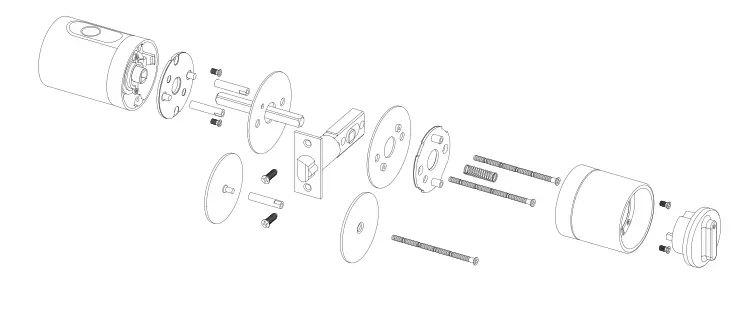 YEEUU S1 Cool Smart Door Lock - Installation