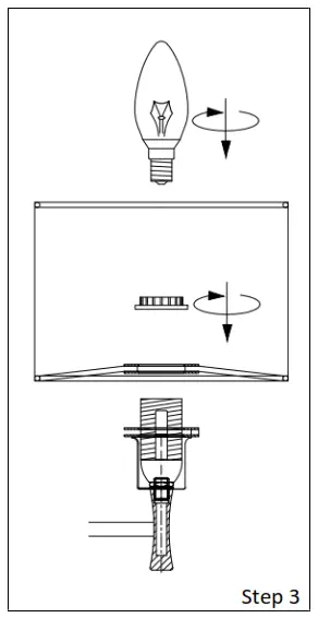 Johan Lewis Bamboo Wall Lt - Step 3