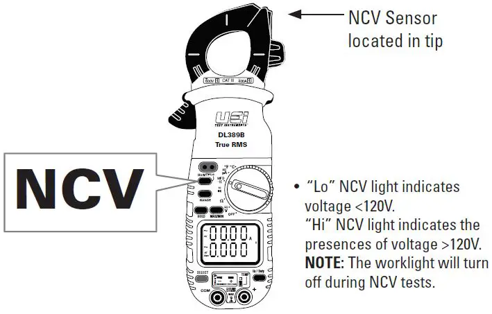 UEi-DL389BTRMS-Dual-Display-Clamp-Meter-FIG11