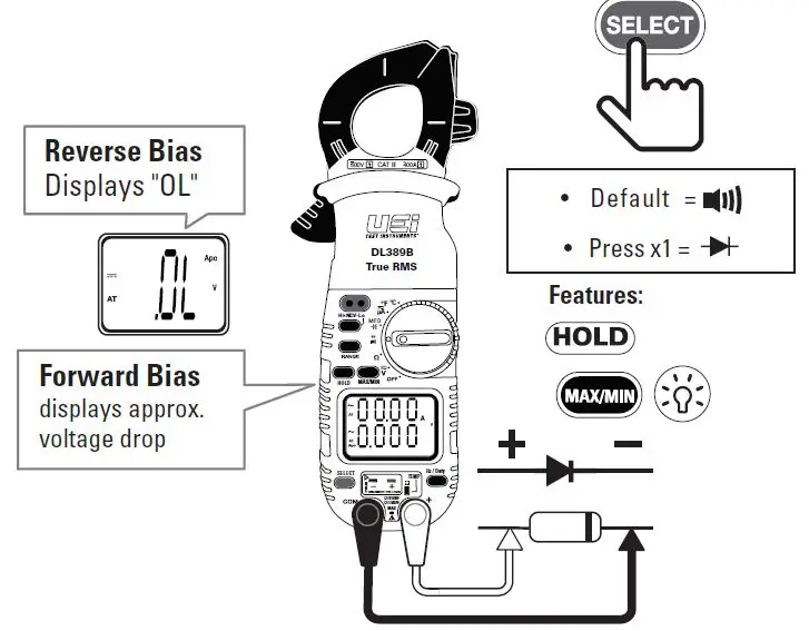 UEi-DL389BTRMS-Dual-Display-Clamp-Meter-FIG56