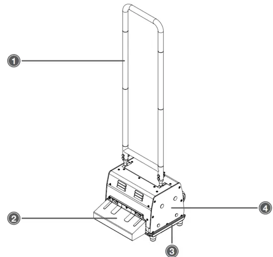 MYTEE CRB3010 Carpet Shark 10 Inch Counter Rotating Brush - overview1
