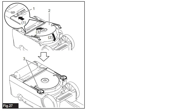 makita DLM230 Cordless Lawn Mower - Product Overview 11