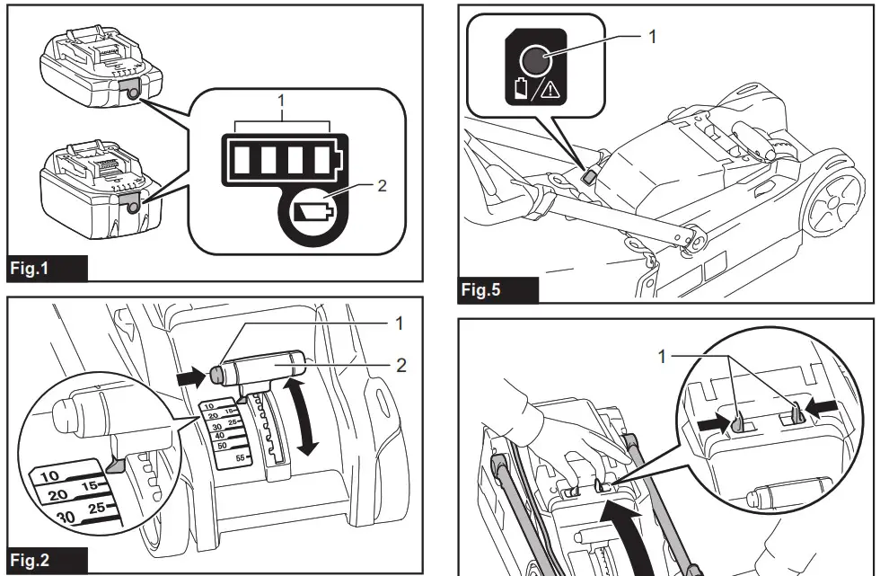 makita DLM230 Cordless Lawn Mower - Product Overview 2