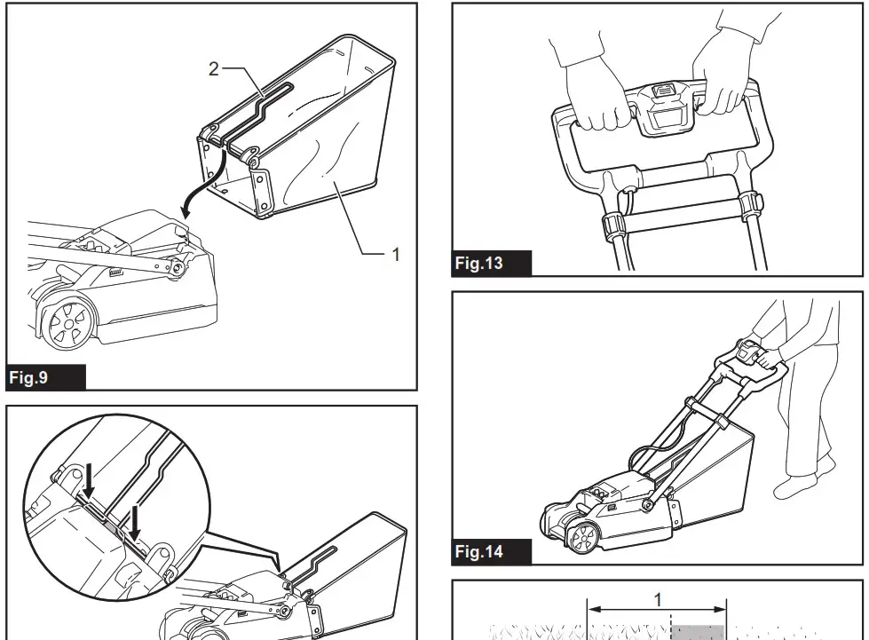 makita DLM230 Cordless Lawn Mower - Product Overview 5