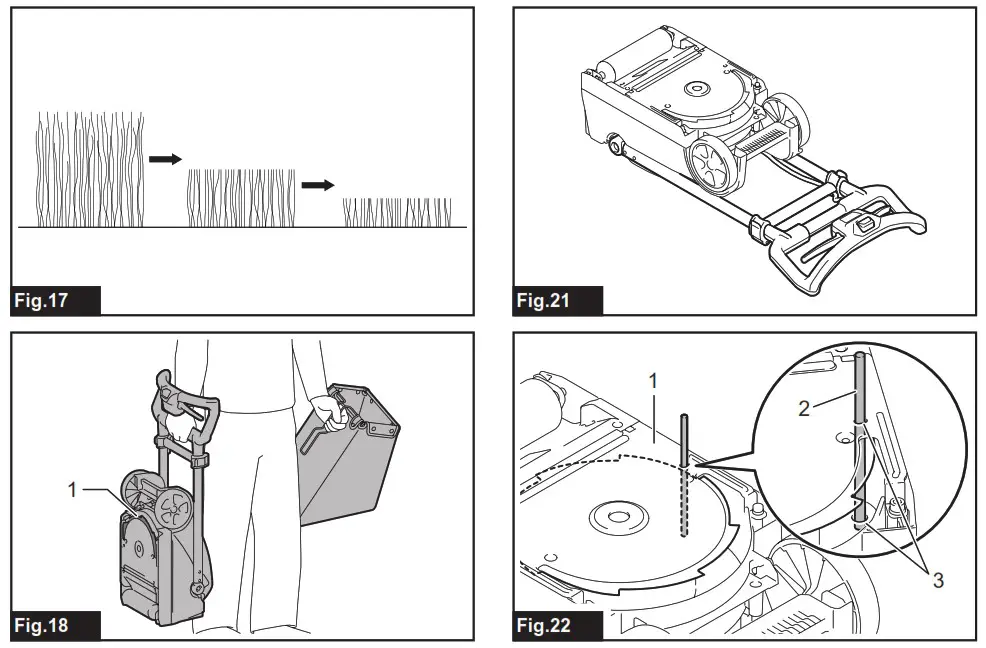makita DLM230 Cordless Lawn Mower - Product Overview 7