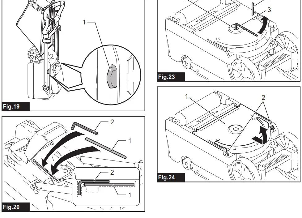 makita DLM230 Cordless Lawn Mower - Product Overview 9