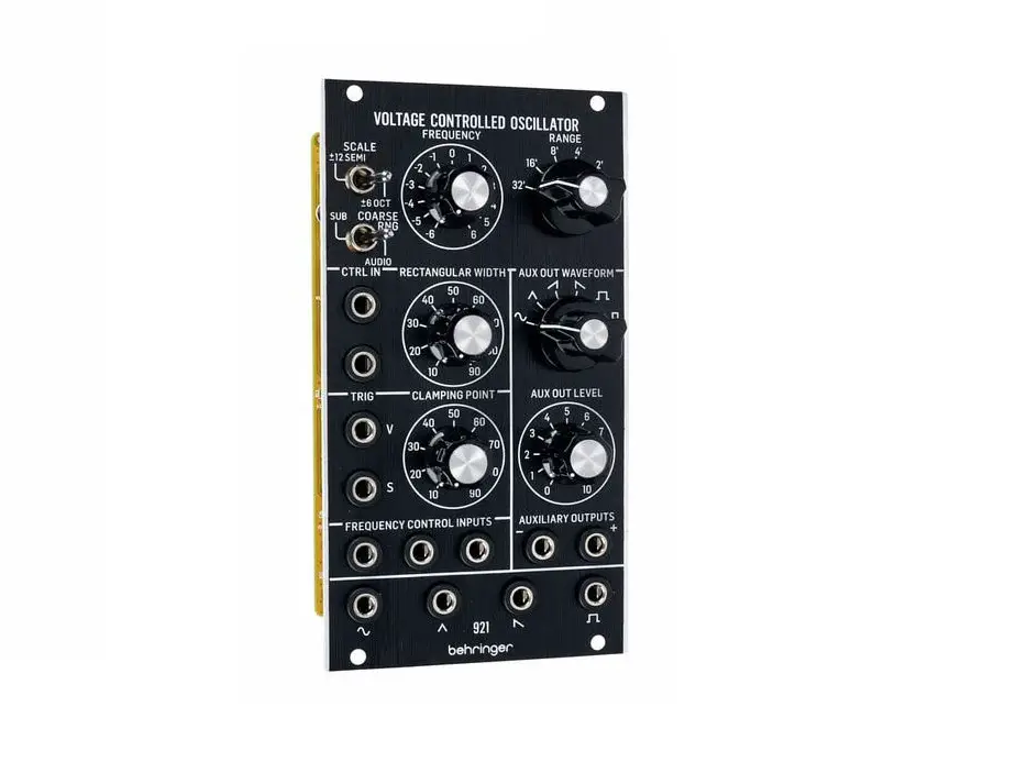 Behringer 921 Voltage Controlled Oscillator Instruction Manual Behringer 921 Voltage Controlled Oscillator Instruction Manual