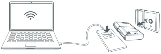 Milesight AM100 Series LoRaWAN Motion and Light Intensity Sensor - NFC reader