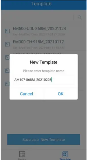 Milesight AM100 Series LoRaWAN Motion and Light Intensity Sensor - Template